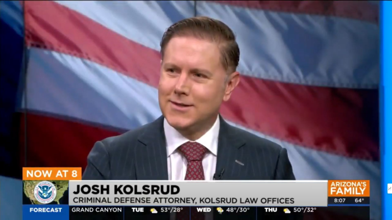 attorney josh kolsrud speaks about student deportations