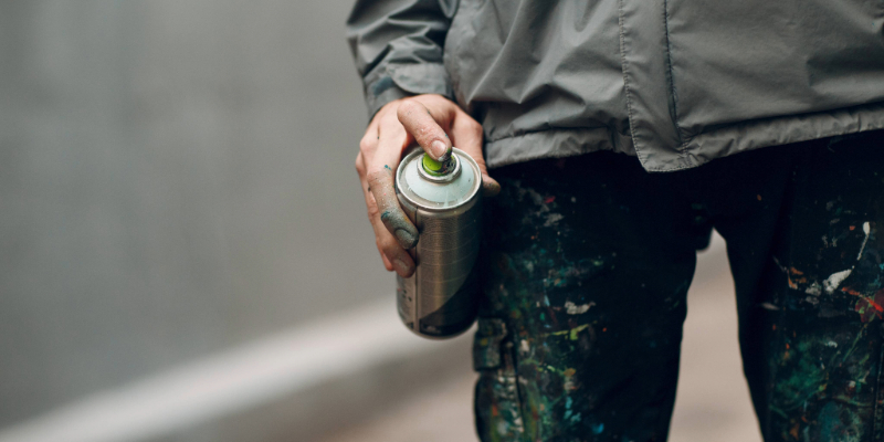 Criminal charges for graffiti.