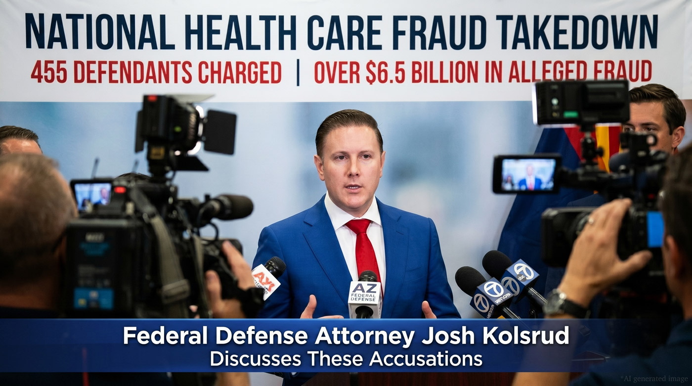 Josh Kolsrud discussing the 2026 Health Care Fraud Investigation