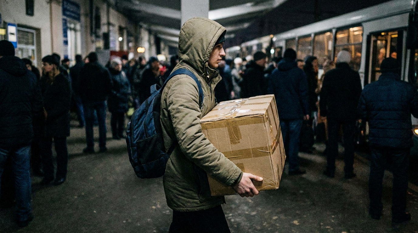 person transporting drugs.